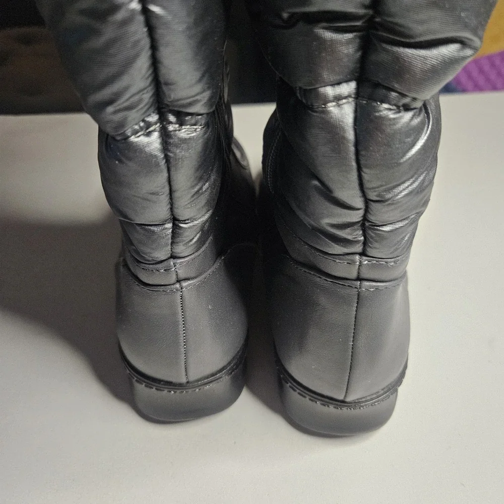 Naturalizer Womens Boots 8.5W Windy Silver Grey N5 Comfort‎ Waterproof Snow